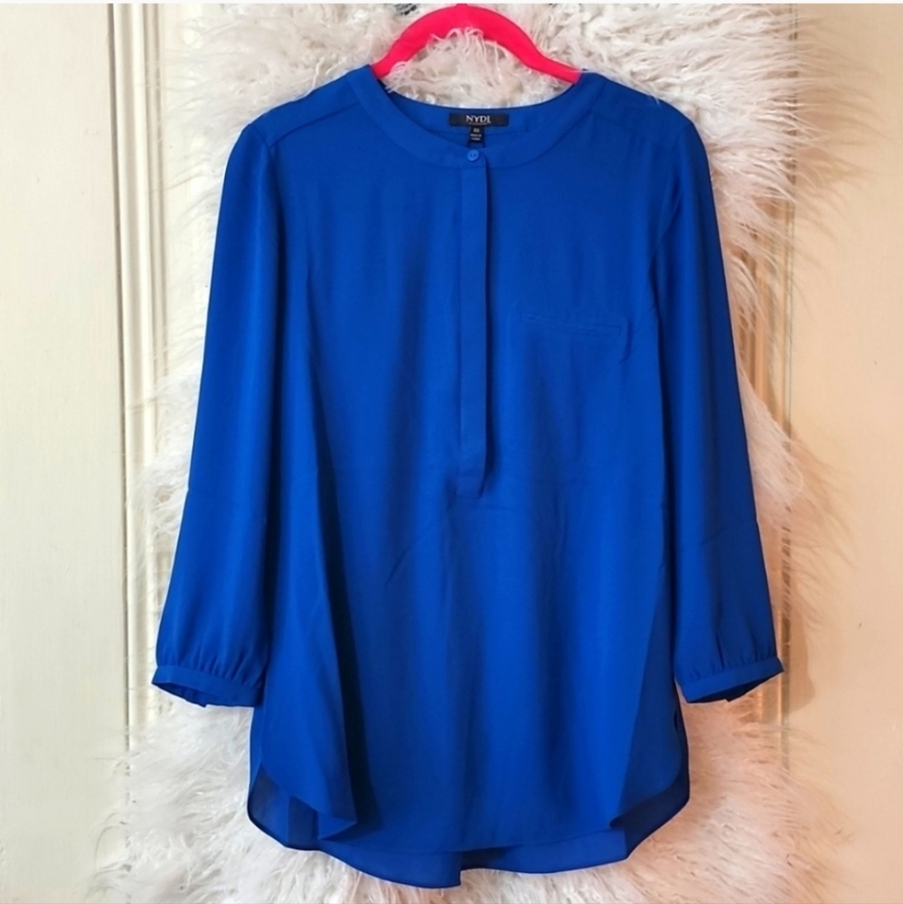 Cobalt Blouse